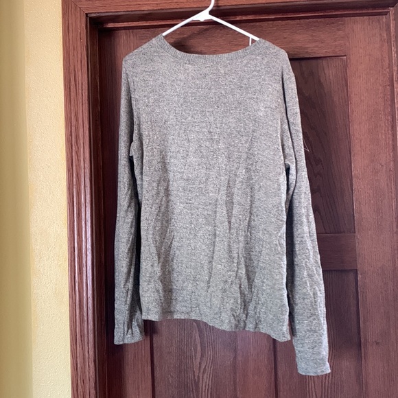 Grey printed sweater top - Picture 2 of 3